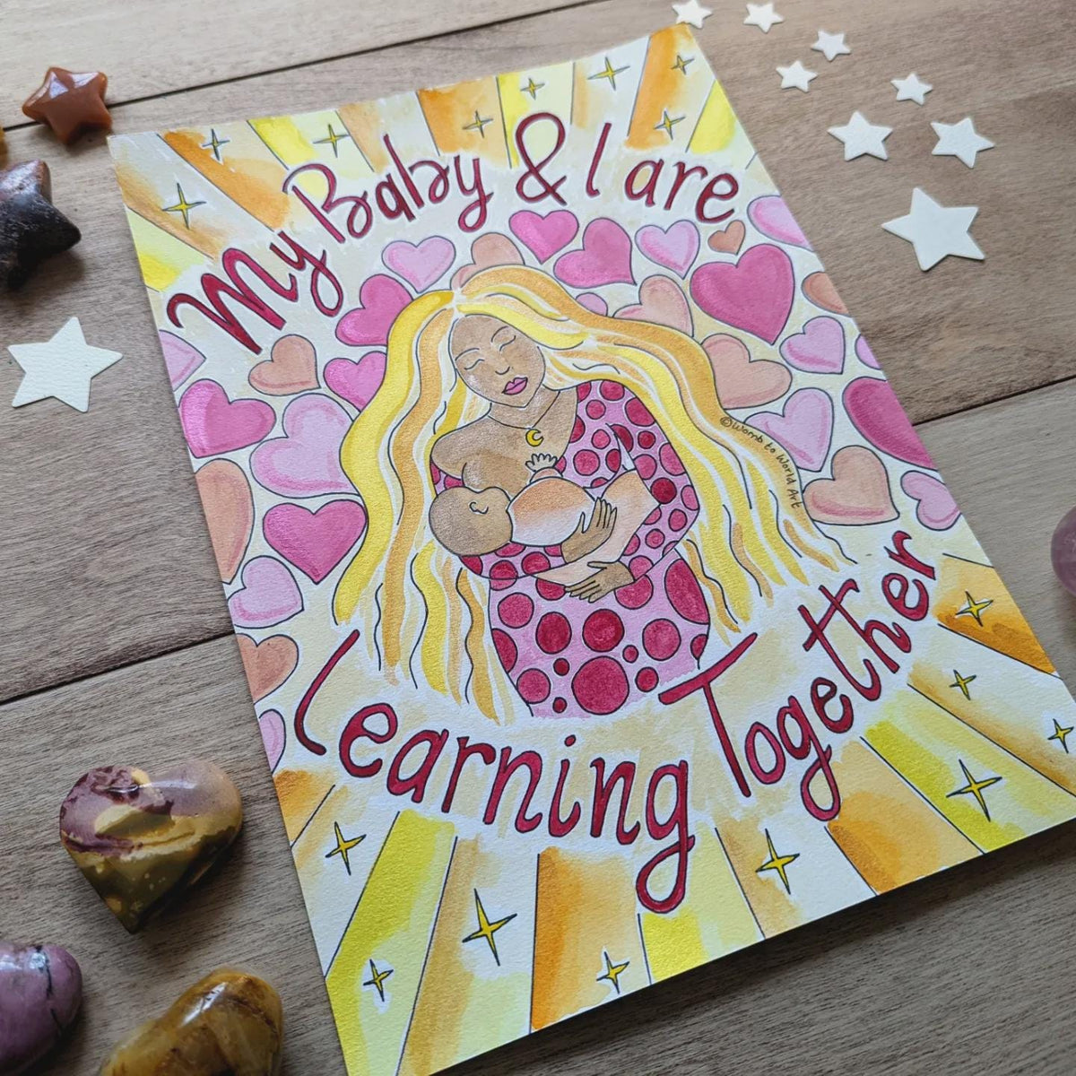 Breastfeeding Support Poster PDF Download | Birthworker Handouts | Doula Tools | Midwife Art | Hypnobirthing | Antenatal Education