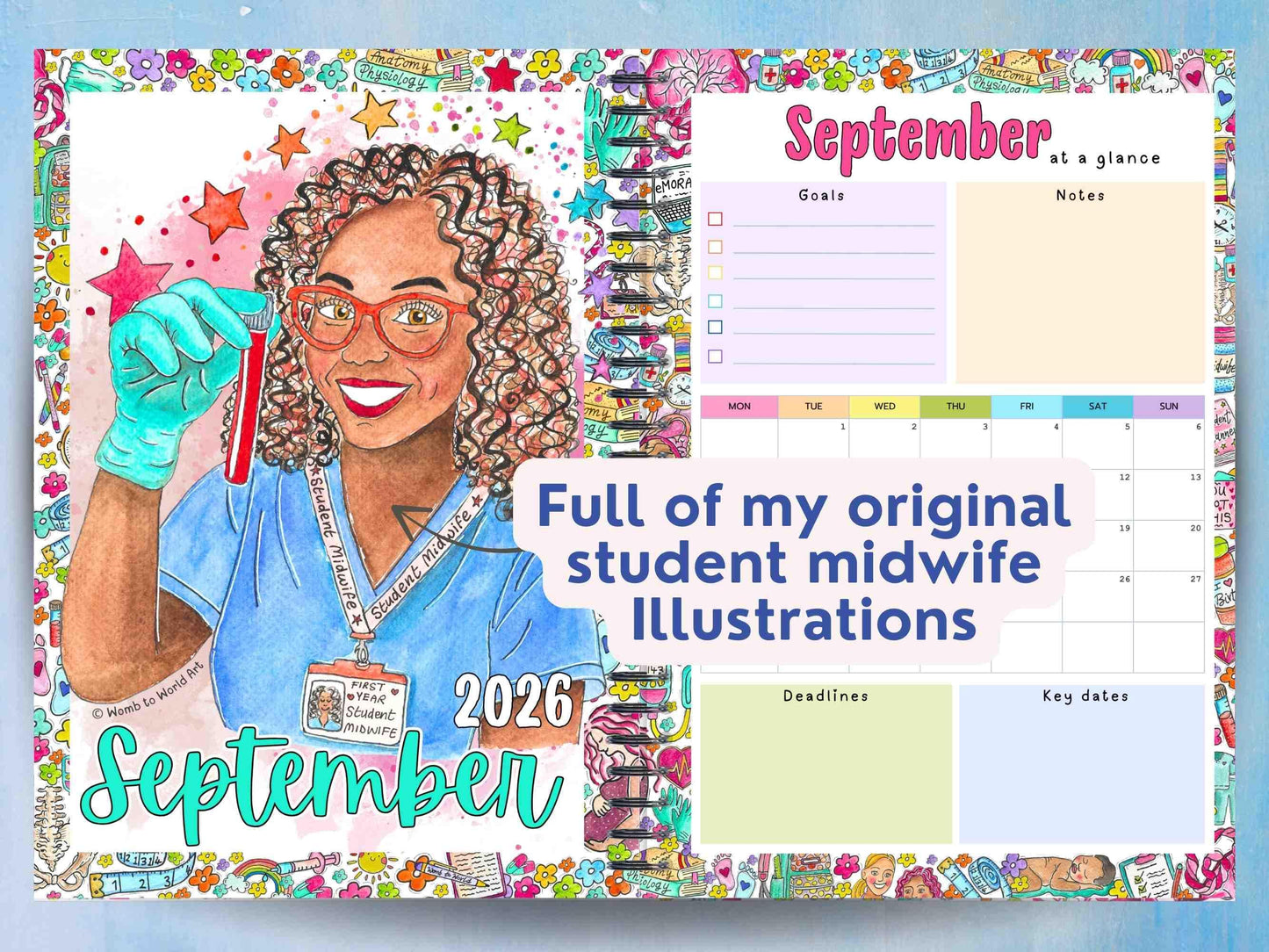Pre-order: Student Midwife Planner September 2026