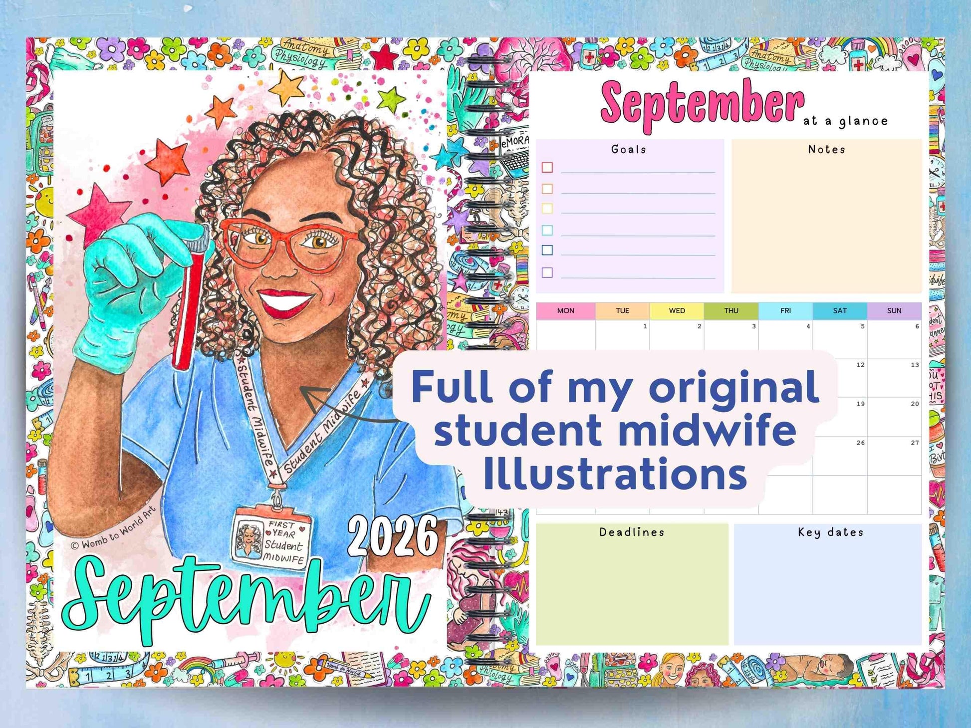Pre-order: Student Midwife Planner September 2026