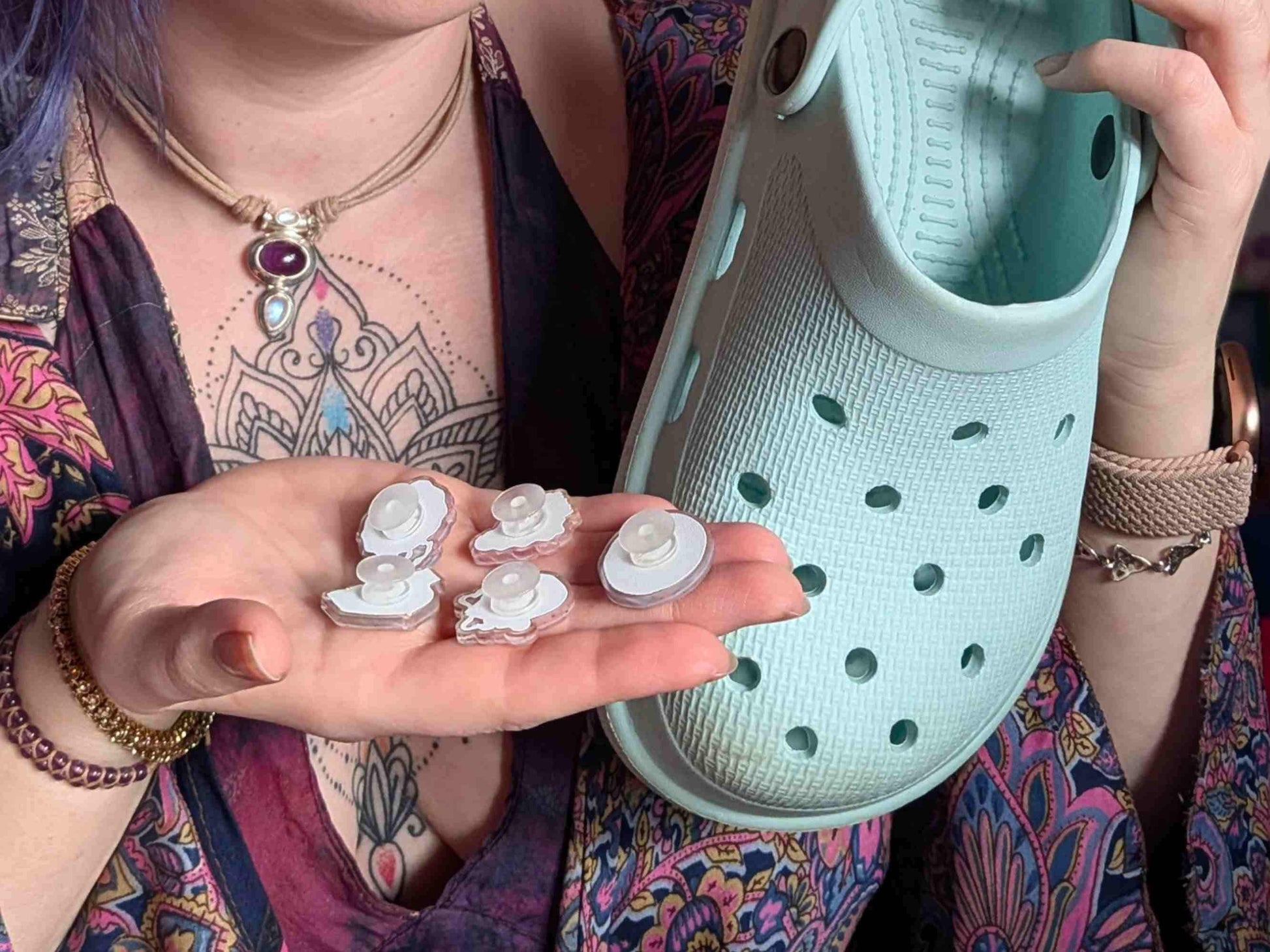 Midwife Shoe Charms for Clogs