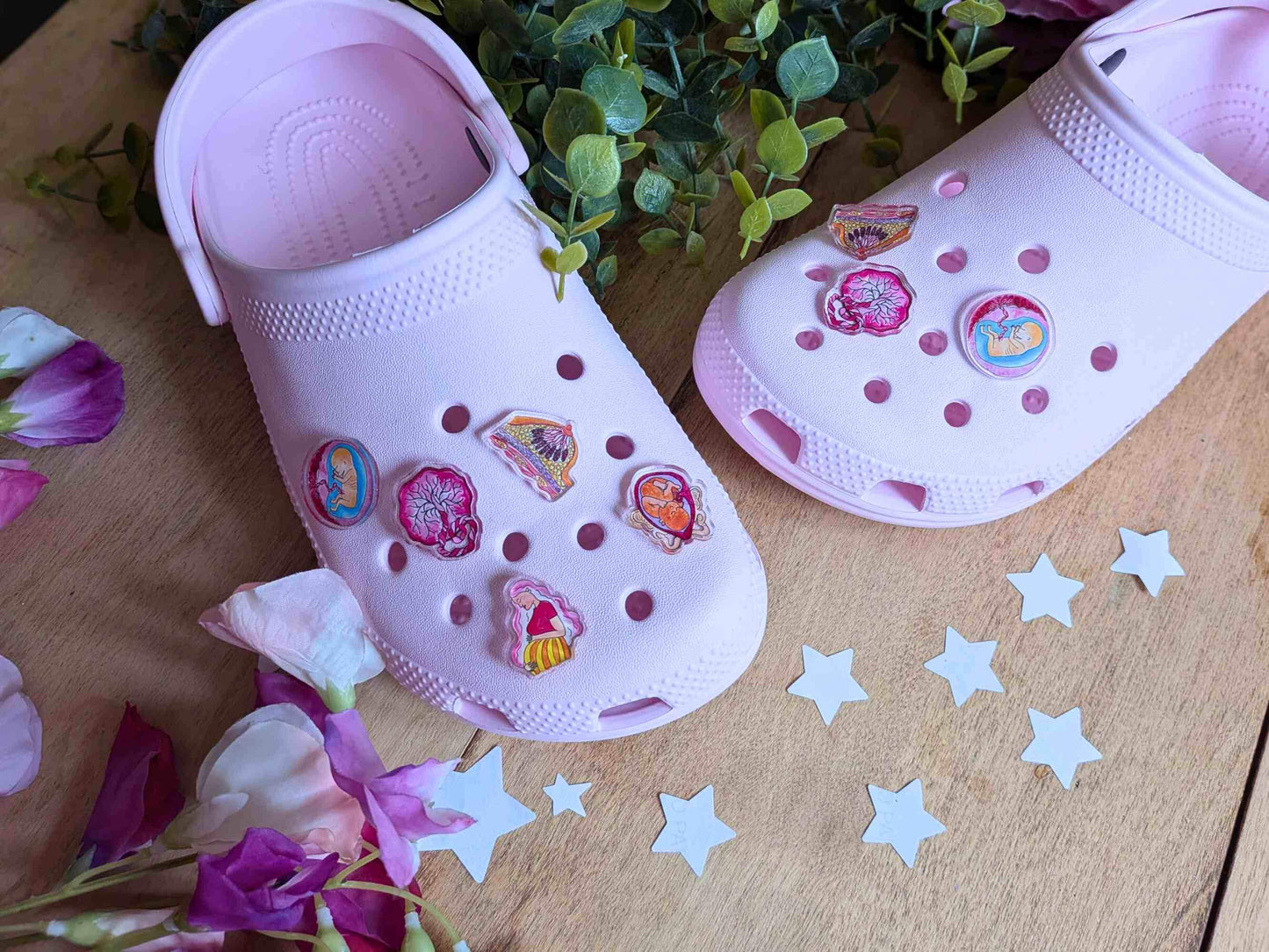 Midwife Shoe Charms for Clogs