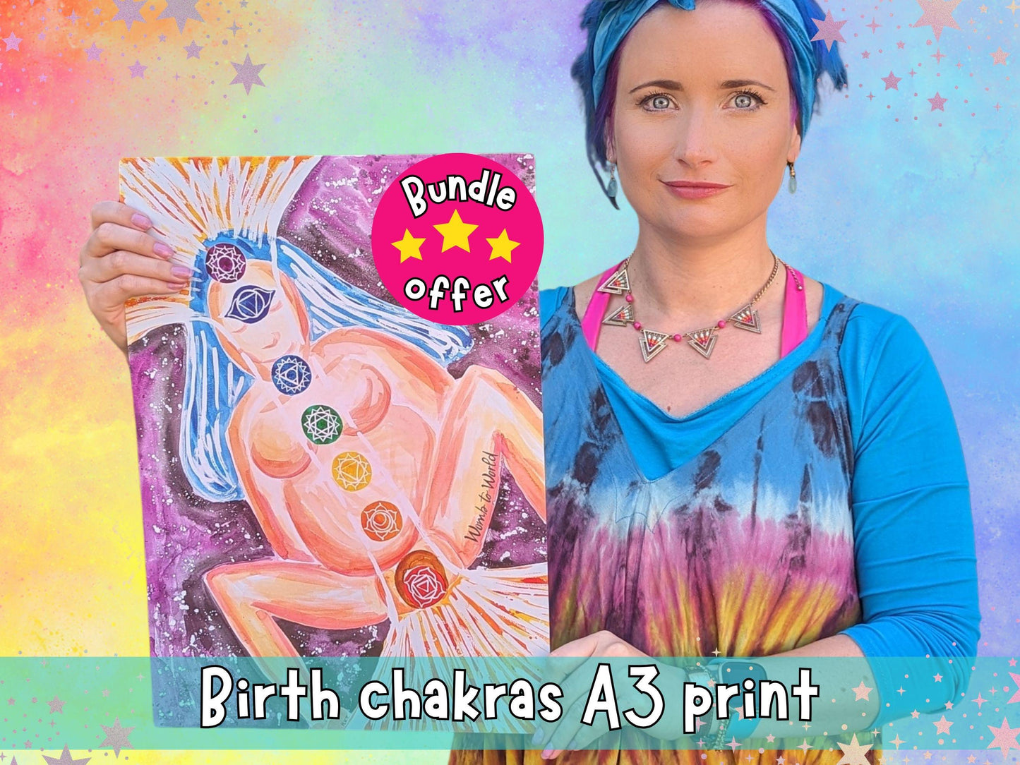 Holistic Birth Posters Bundle for Birthkeepers, Doulas, Midwives, Home Birth Affirmations Art
