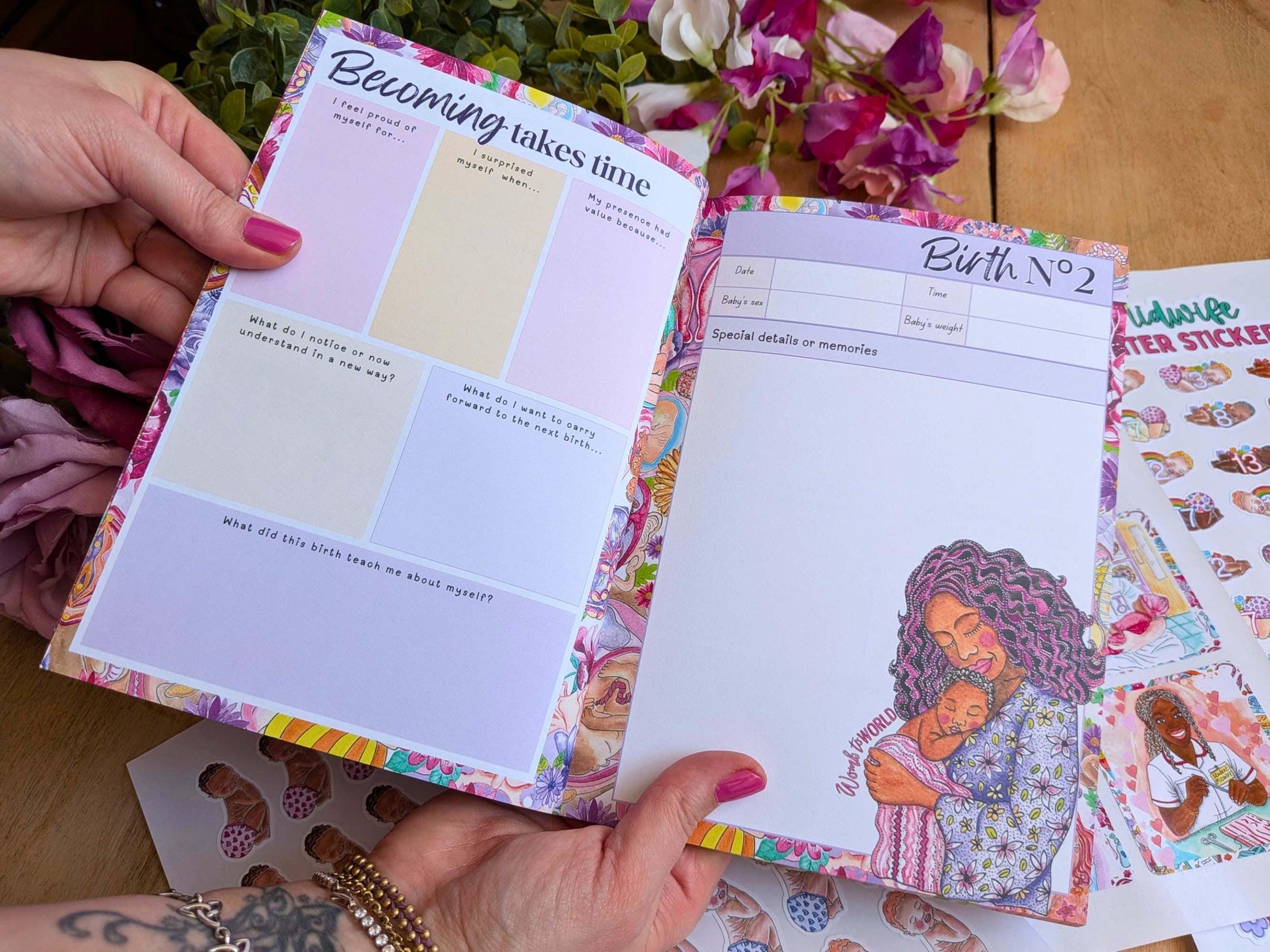 Student Midwife First 40 Births Log Book: Midwifery Diary Birth Register - Births Counter Record Book - Gift for Student Midwives
