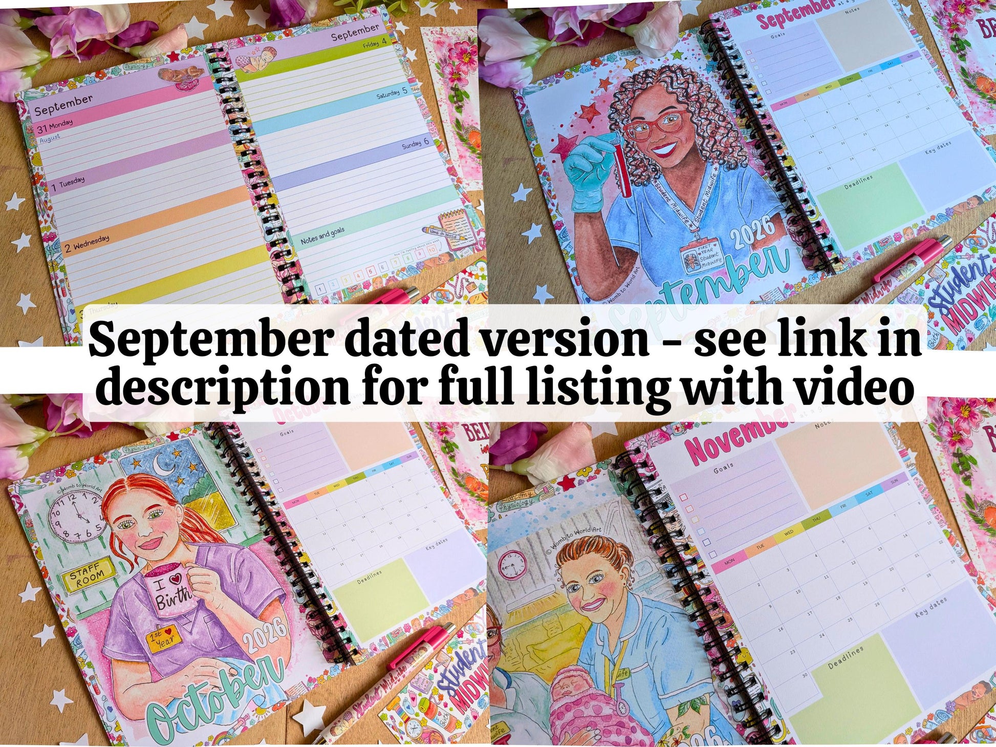 Student Midwife Planner Undated