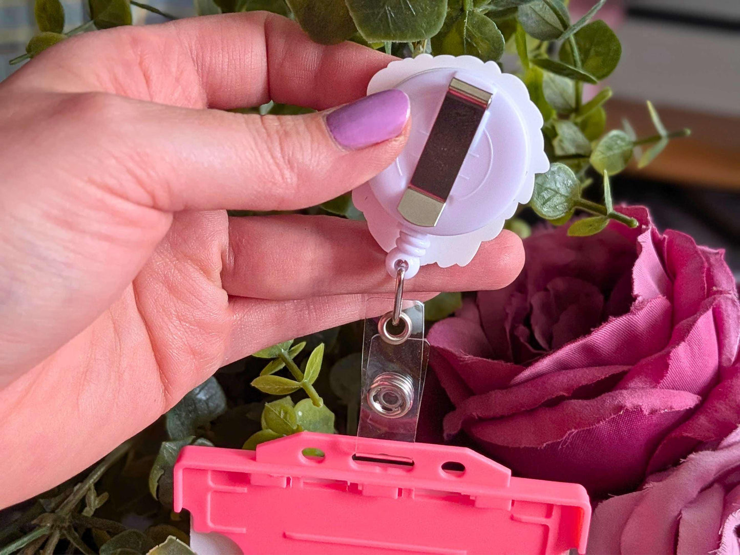 Midwife Badge Reel