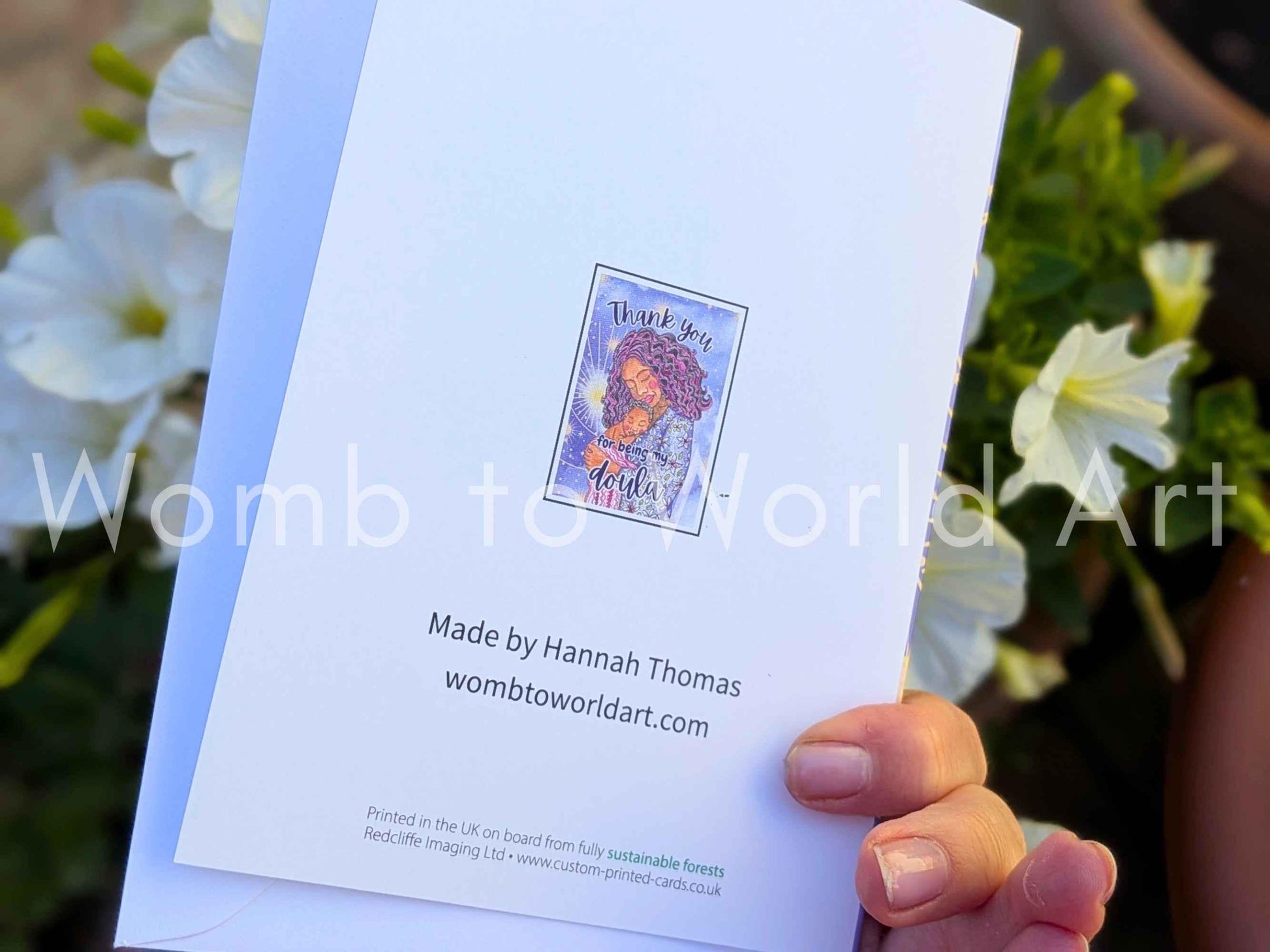 Doula Thank You Card | Thank you Cards for my Doula