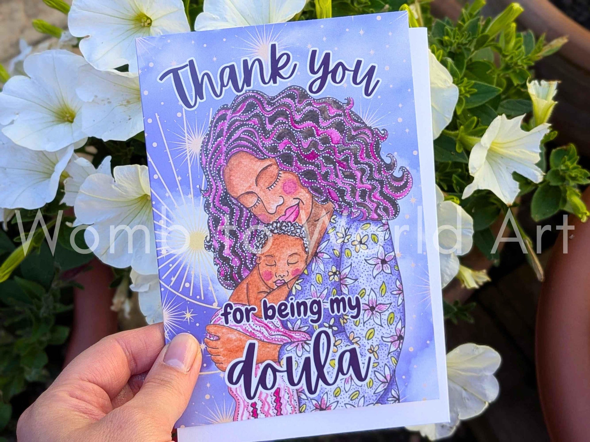 Doula Thank You Card | Thank you Cards for my Doula
