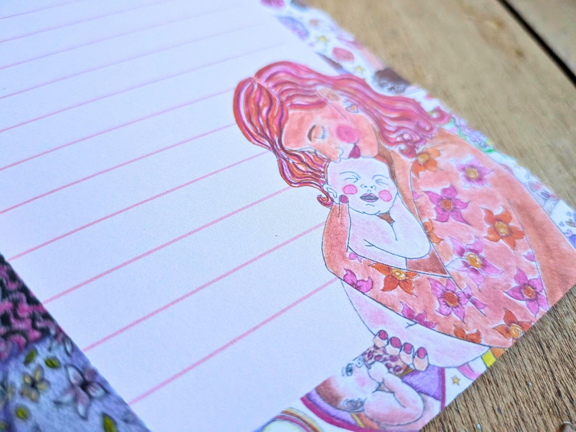 Birth Art Notepads Set: To Do Lists and Notes for Doula, Birthworkers, Breastfeeding and Midwives