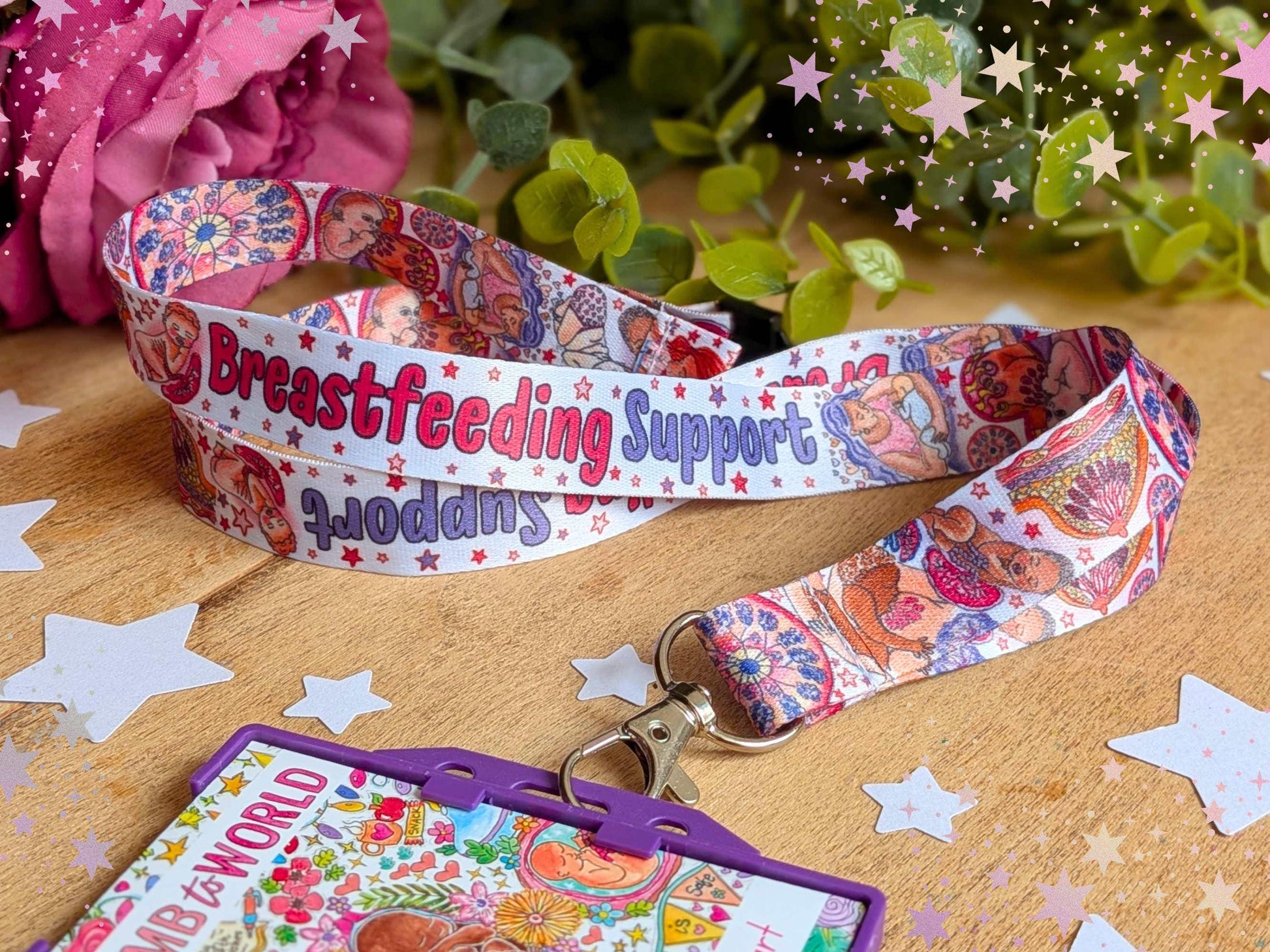 Breastfeeding Support Lanyard: ID Card Holder, Infant Feeding Gifts