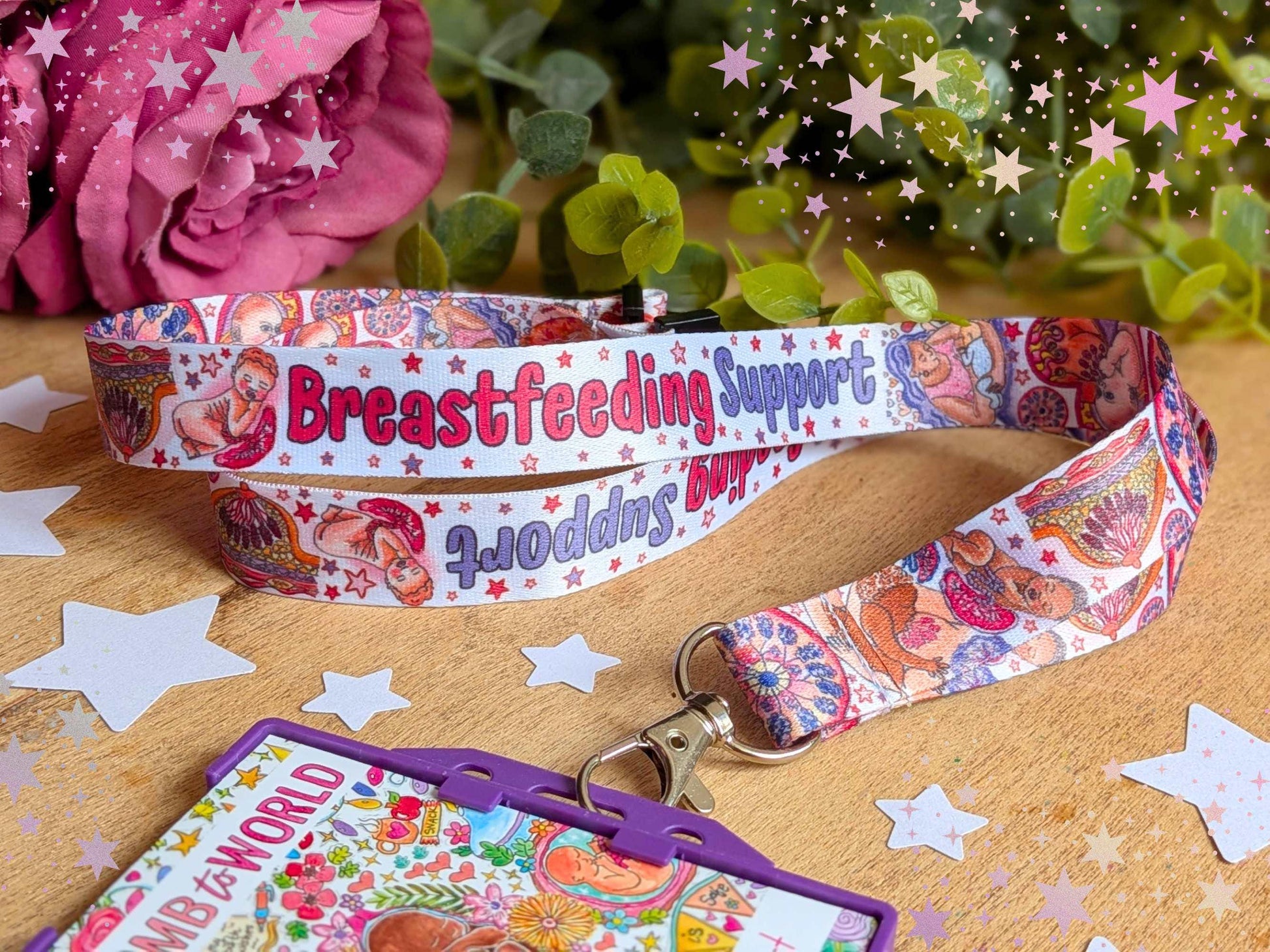 Breastfeeding Support Lanyard: ID Card Holder, Infant Feeding Gifts