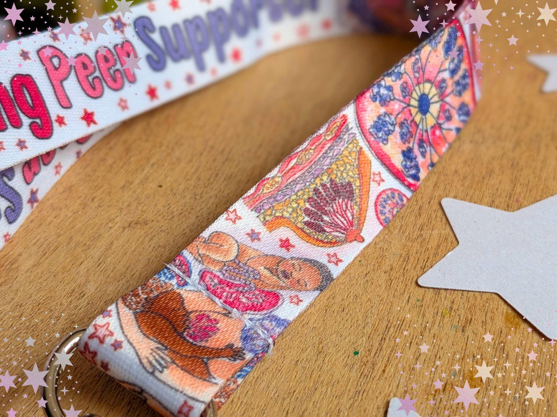 Breastfeeding Peer Supporter Lanyard: ID Card Holder, Infant Feeding Gifts
