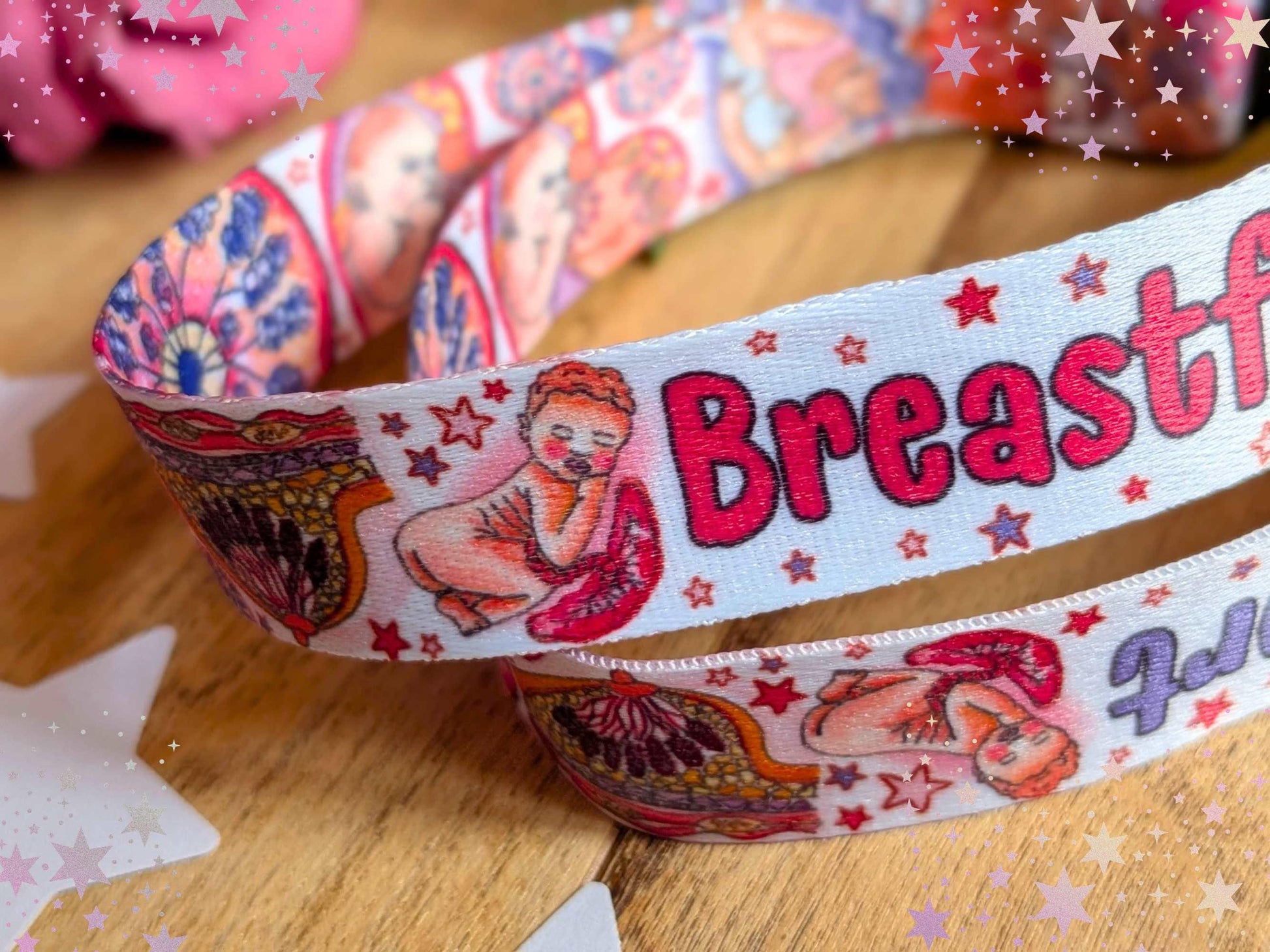Breastfeeding Support Lanyard: ID Card Holder, Infant Feeding Gifts