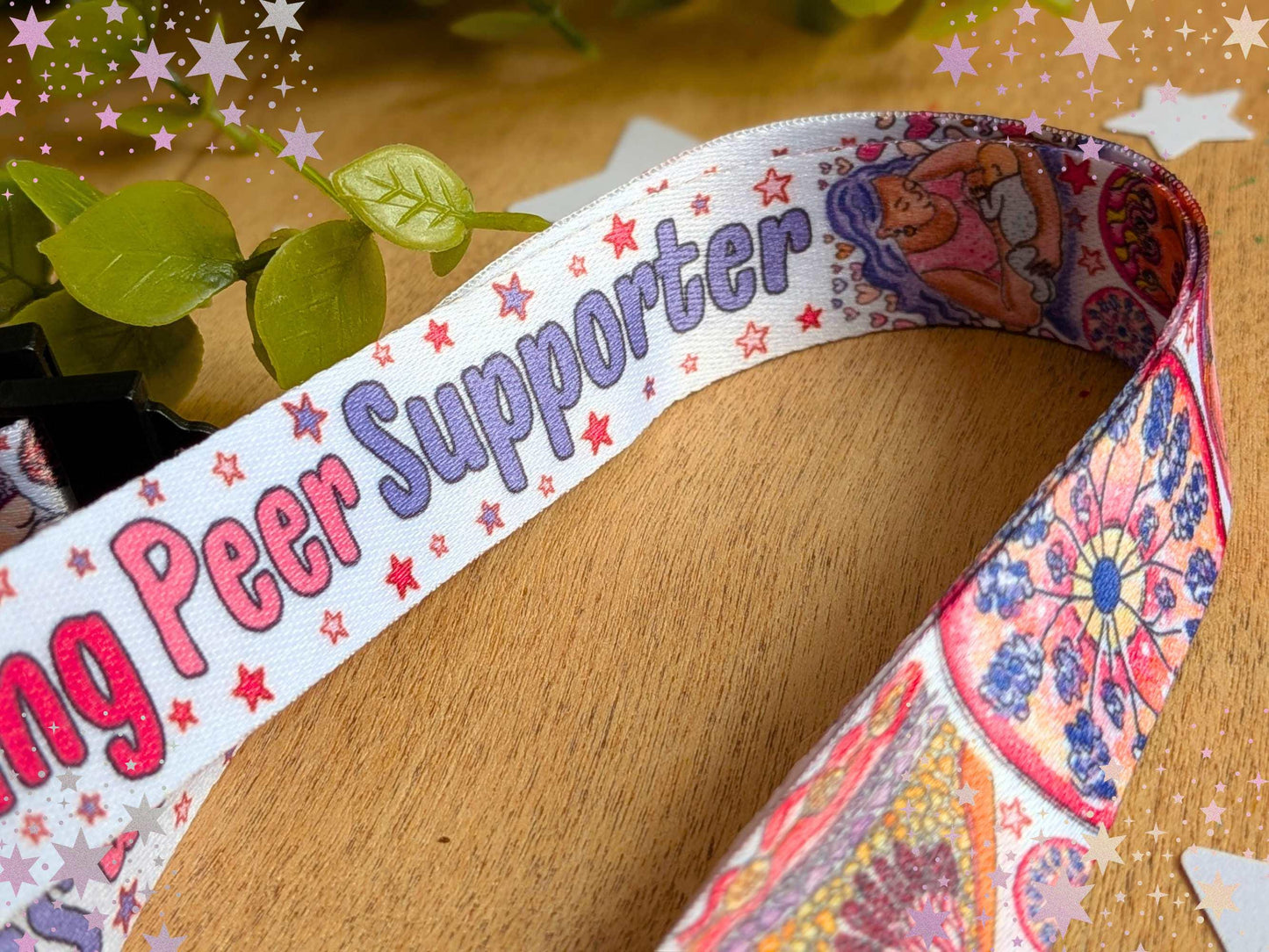 Breastfeeding Peer Supporter Lanyard: ID Card Holder, Infant Feeding Gifts