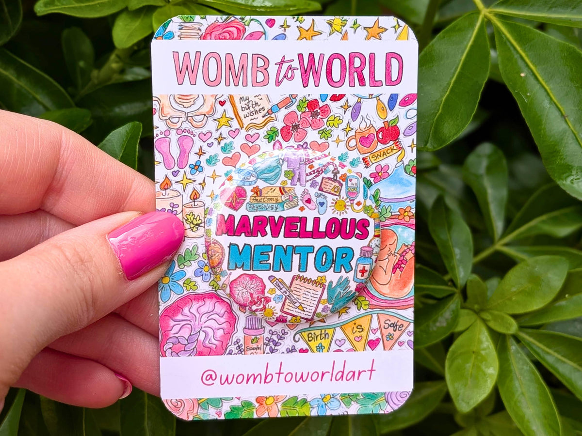 Student Midwife Mentor Thank You Badges