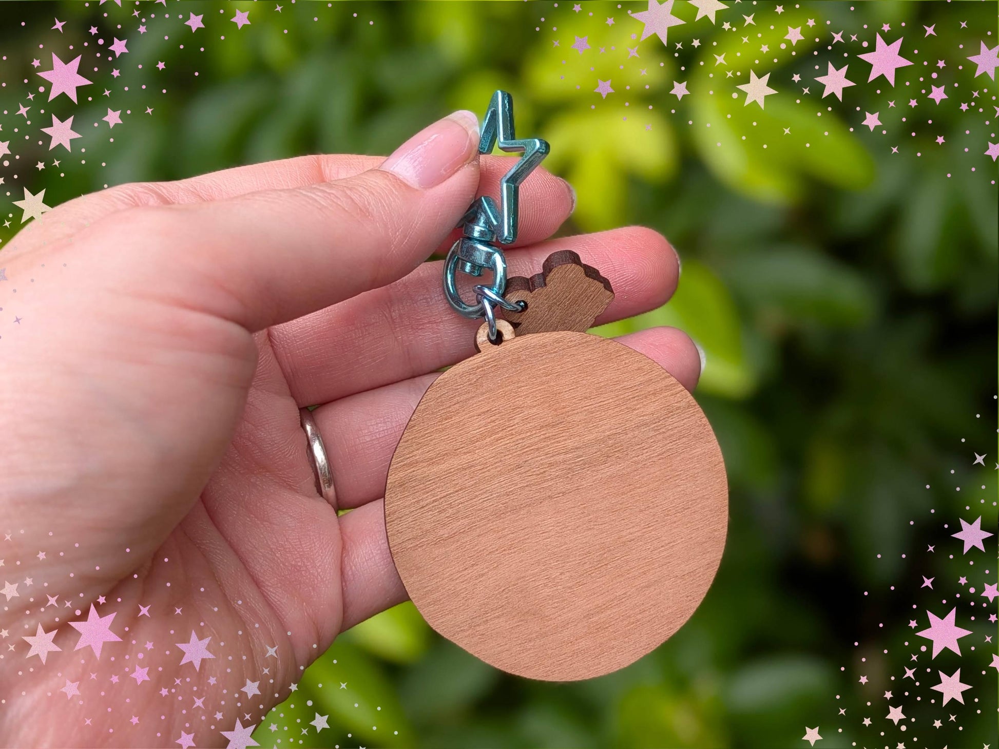 Pregnancy Keychain: Baby in the Womb Keyring, Gift for Doula and Midwife