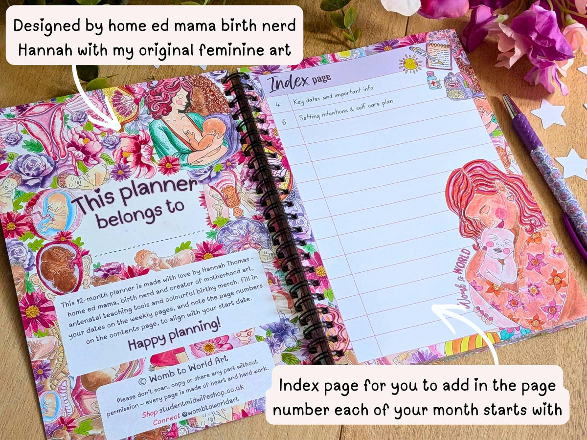 Womb to World Birthworker Planner