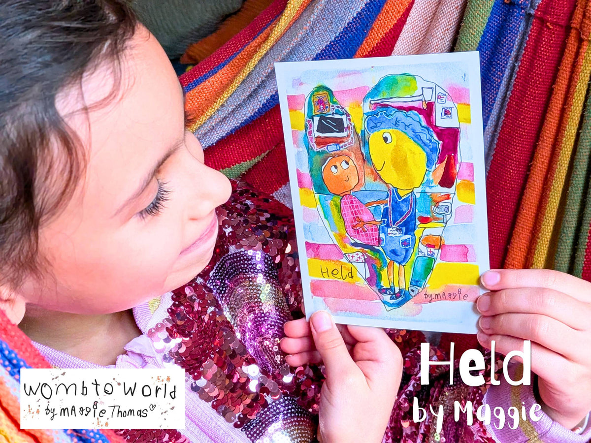Womb to World by Maggie, A6 Prints - Multibuy