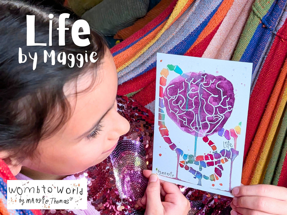 Womb to World by Maggie, A6 Prints - Multibuy