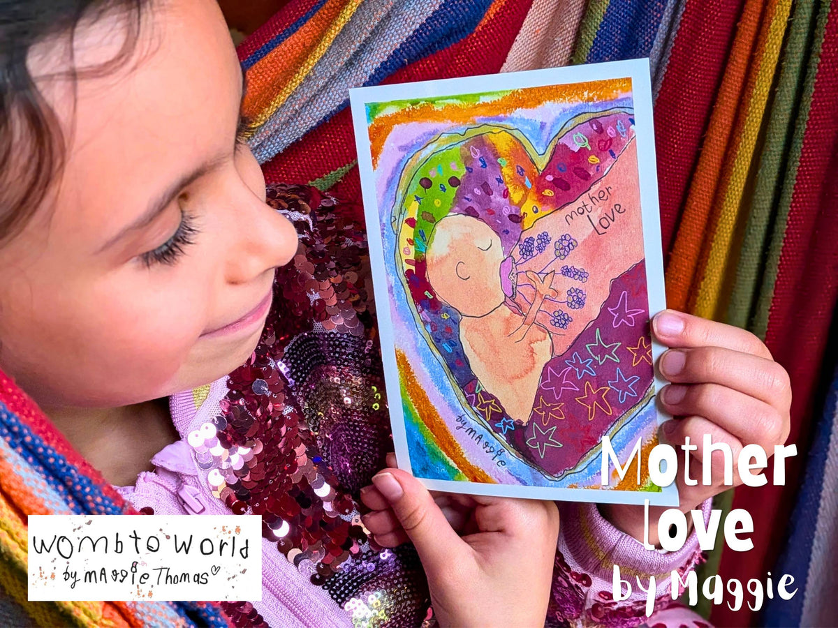 Womb to World by Maggie, A6 Prints - Multibuy
