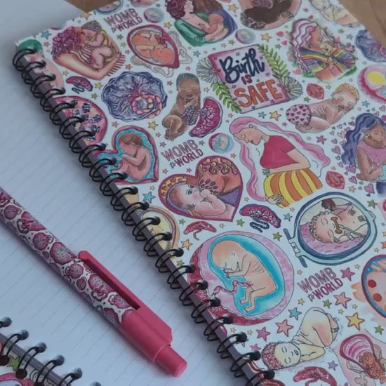 Midwife A5 Notebook
