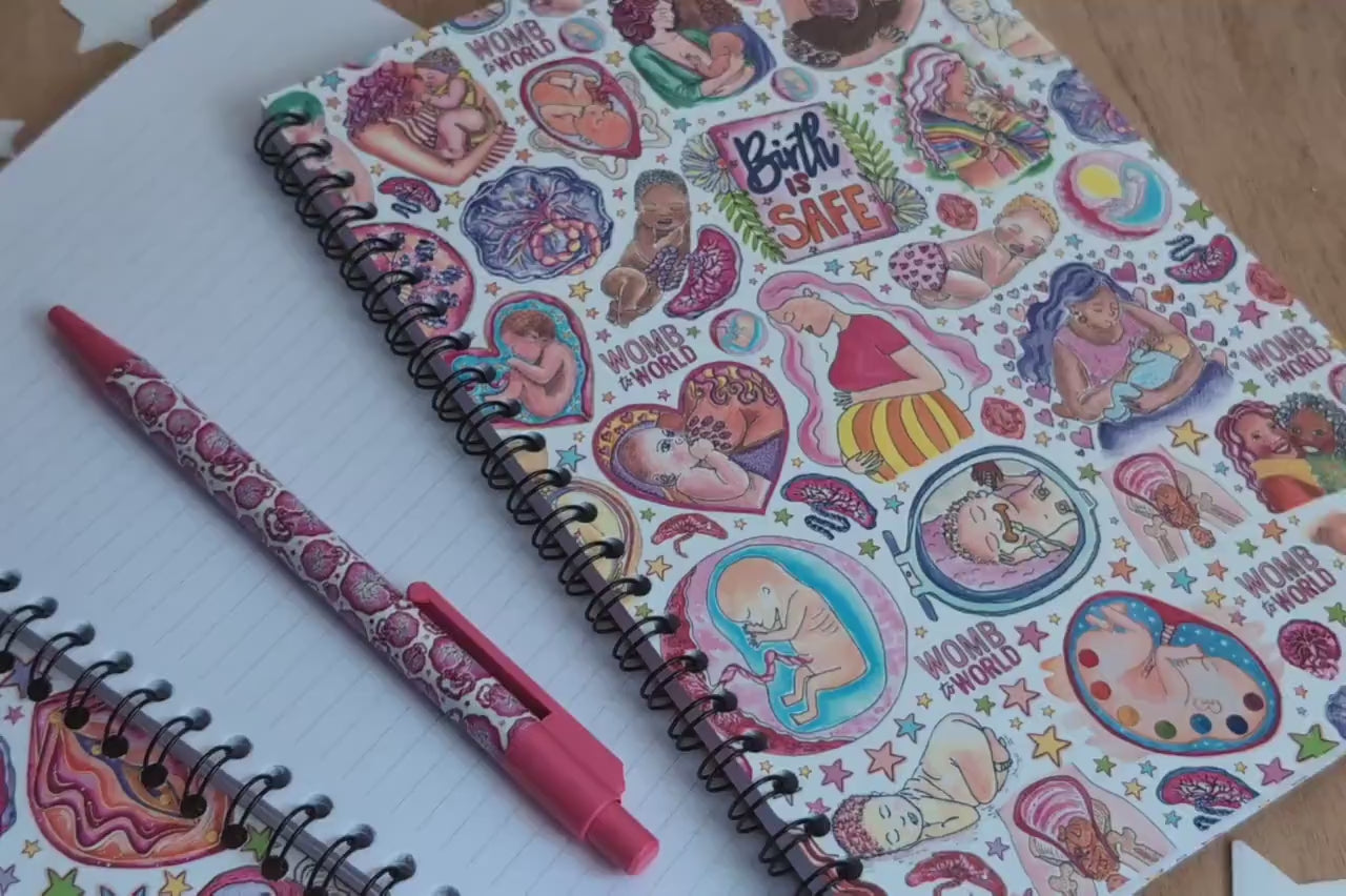 Midwife A5 Notebook