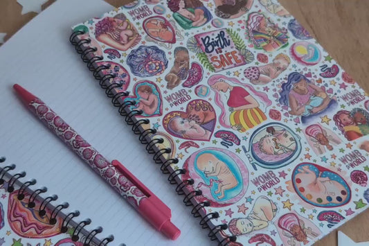 Midwife A5 Notebook