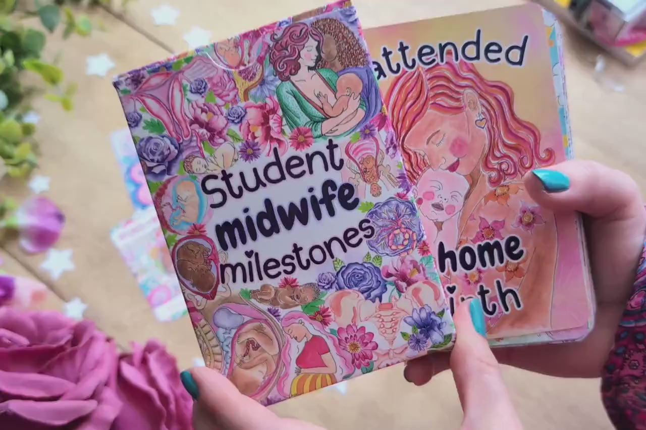 Student Midwife Milestone Cards 50-Card Deck