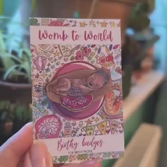 Newborn Baby Pin Badge