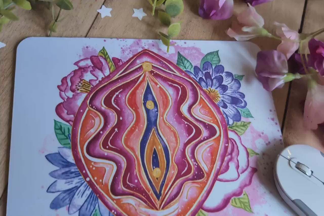 Yoni Art Mouse Mat