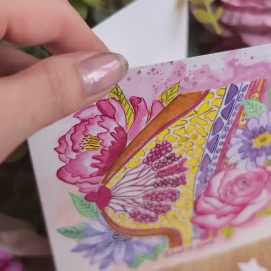 Breast Art Card