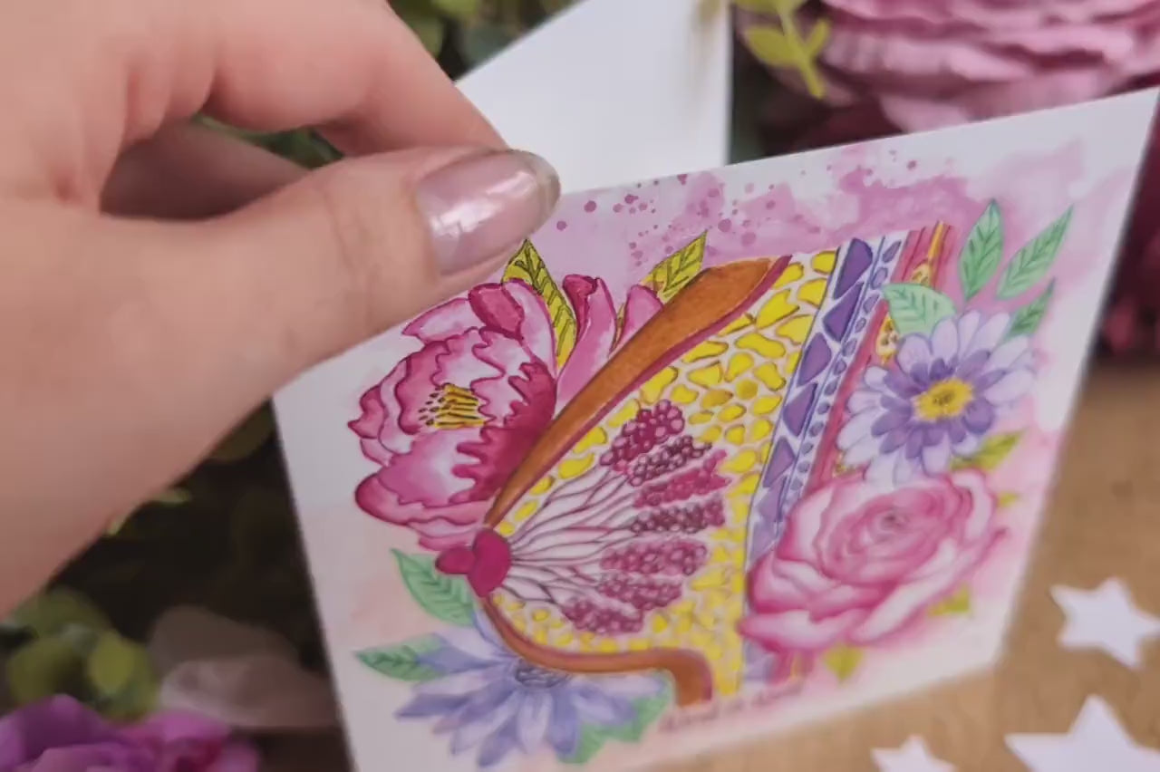 Breast Art Card