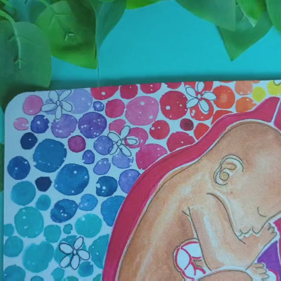 Rainbow Baby Mouse Mat