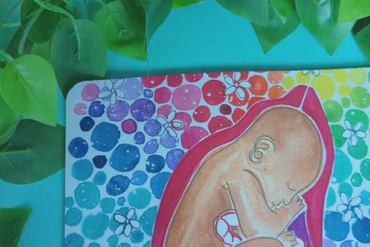 Rainbow Baby Mouse Mat