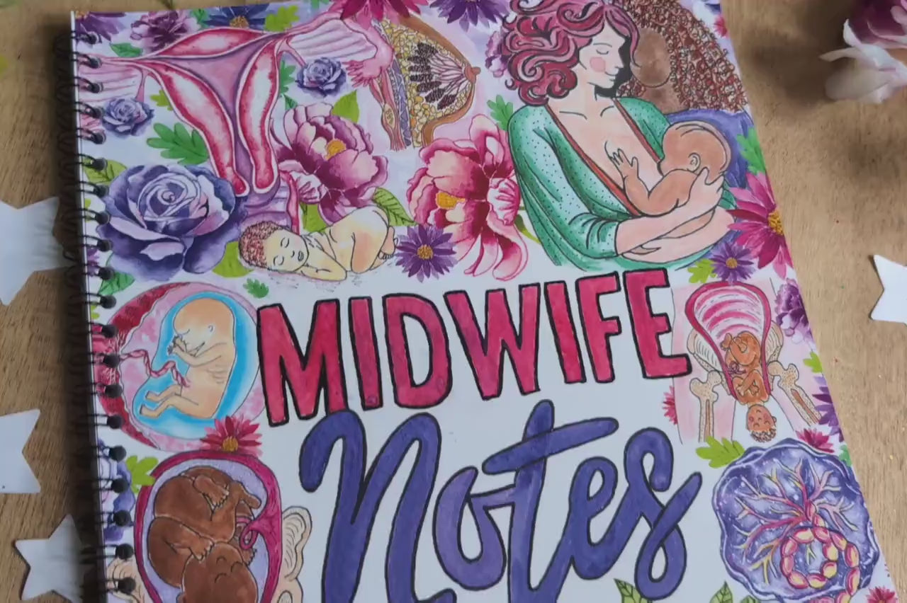 Midwife Notebook A4 Lined