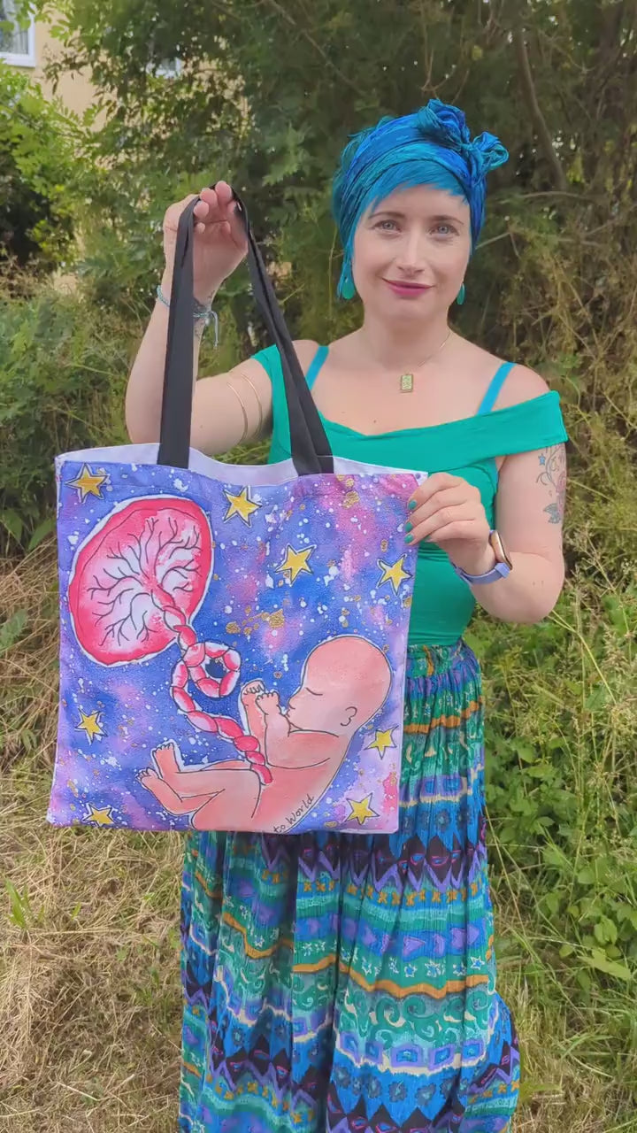 Baby Womb Art Bag