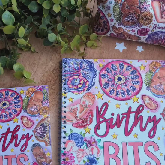 Birth Art Notebook A4 or A5