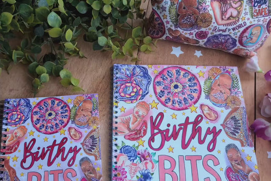 Birth Art Notebook A4 or A5