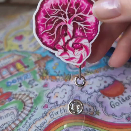 Midwife Badge Reel 38mm