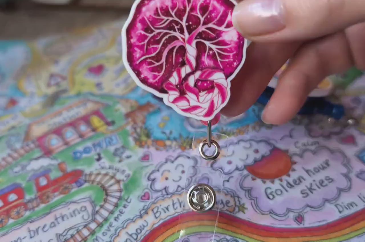 Midwife Badge Reel 38mm