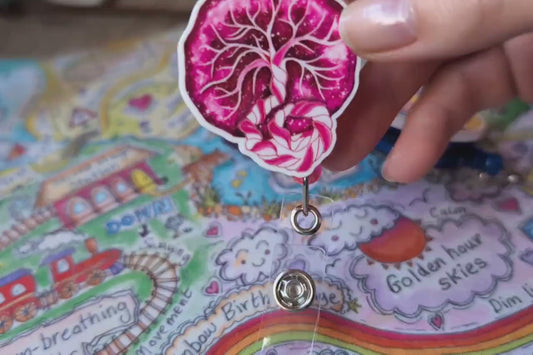 Midwife Badge Reel 38mm