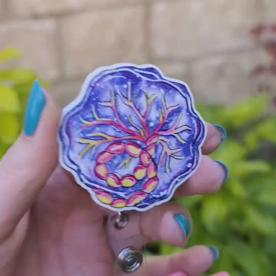 Placenta Badge Reel