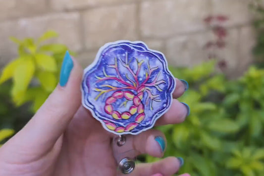 Placenta Badge Reel
