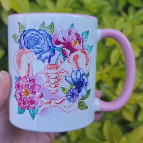 Pelvis Art Mug