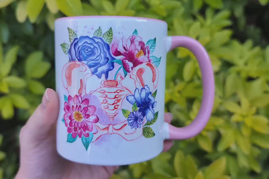 Pelvis Art Mug