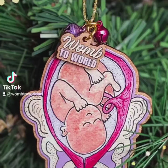 Placenta Christmas Tree Decorations
