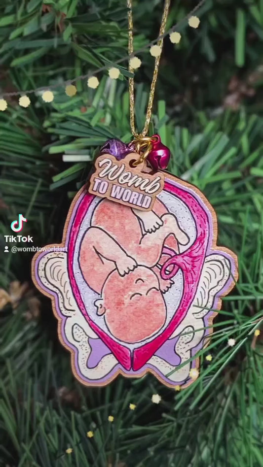 Placenta Christmas Tree Decorations