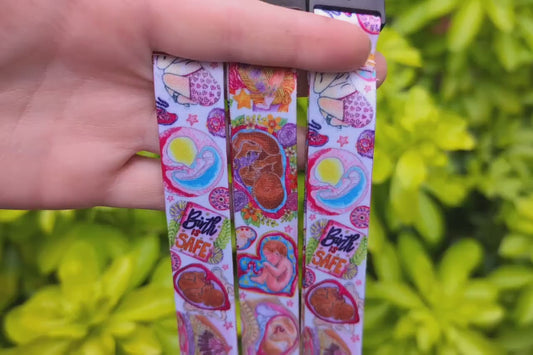 Midwife Lanyard ID Holder