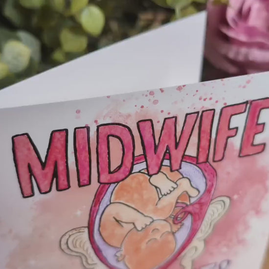 Midwife Congratulations Card