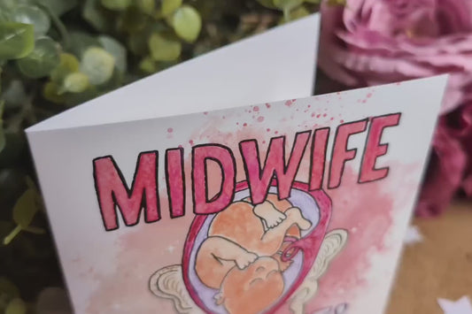 Midwife Congratulations Card