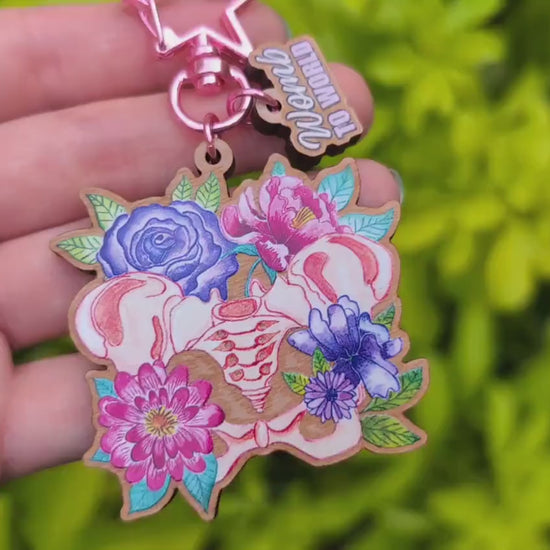 Pelvis Anatomy Keyring